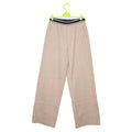 Beige Wide Trousers