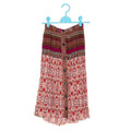 Red Boho Skirt