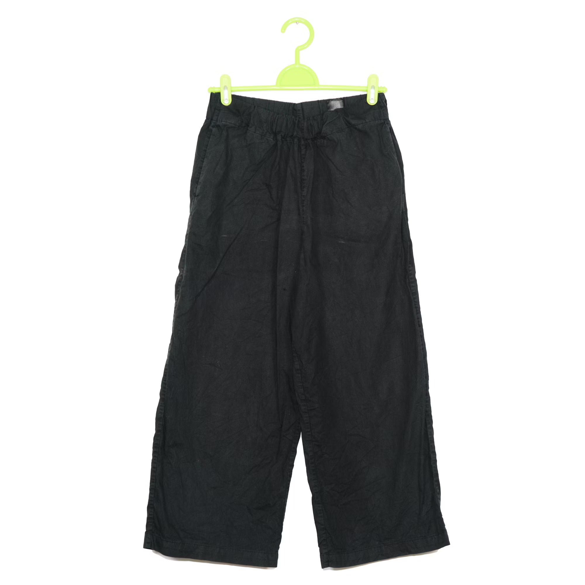 Black Cropped Trousers