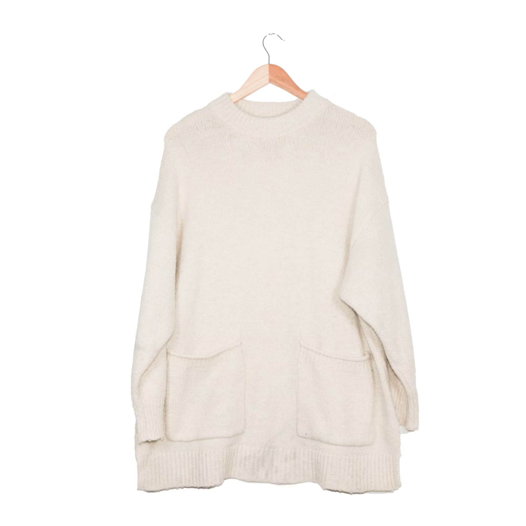 Cream Oversized Knit
