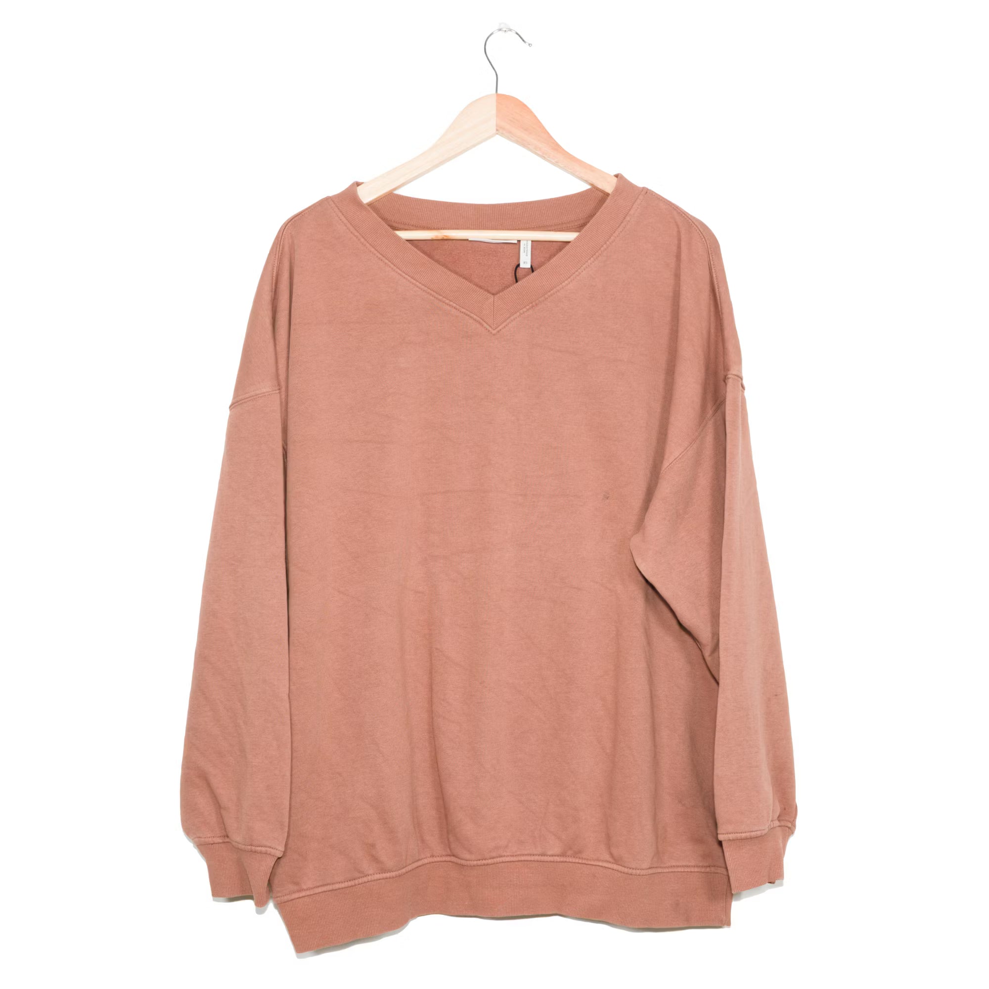 Pink Oversized Sweatshirt