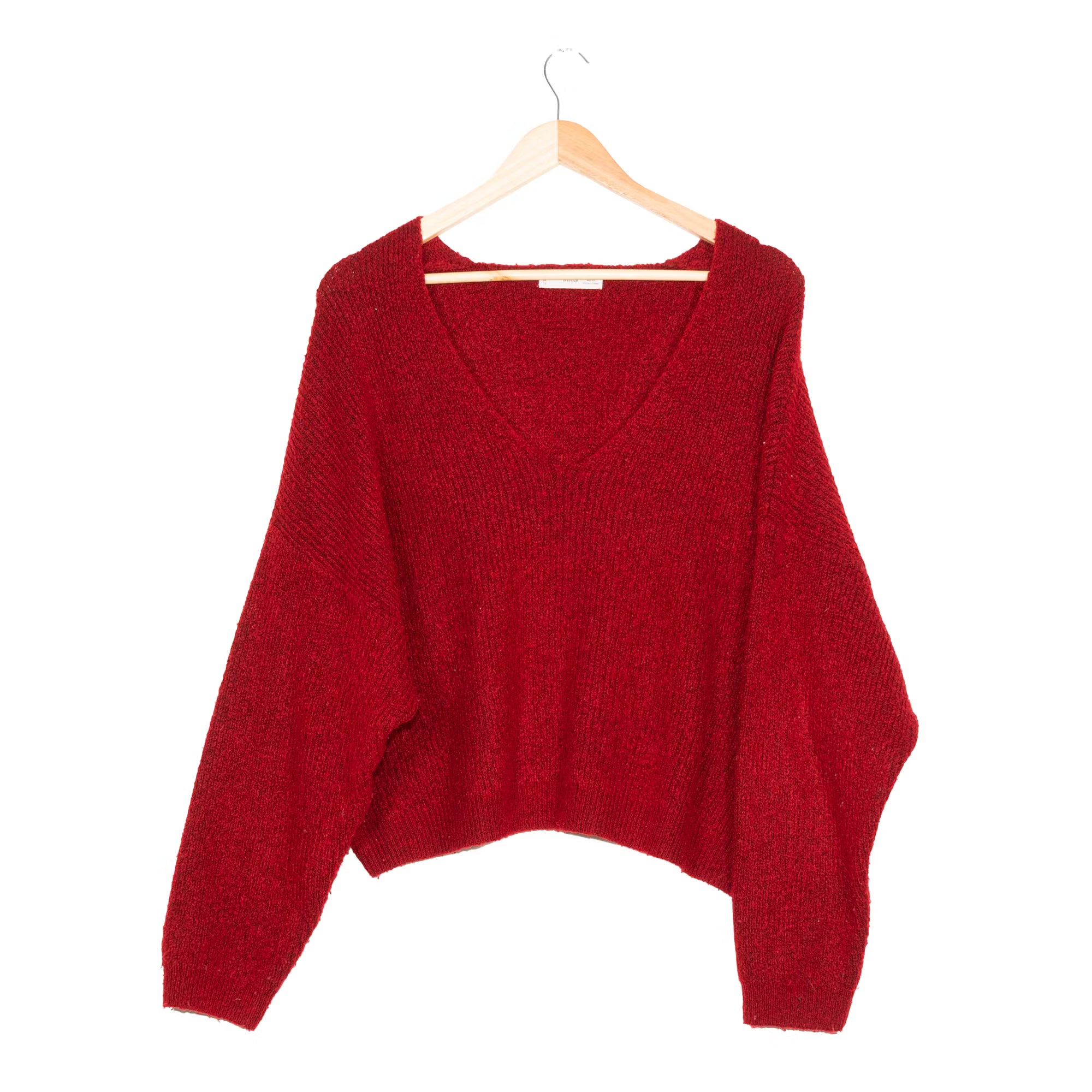 Red Cropped Knit