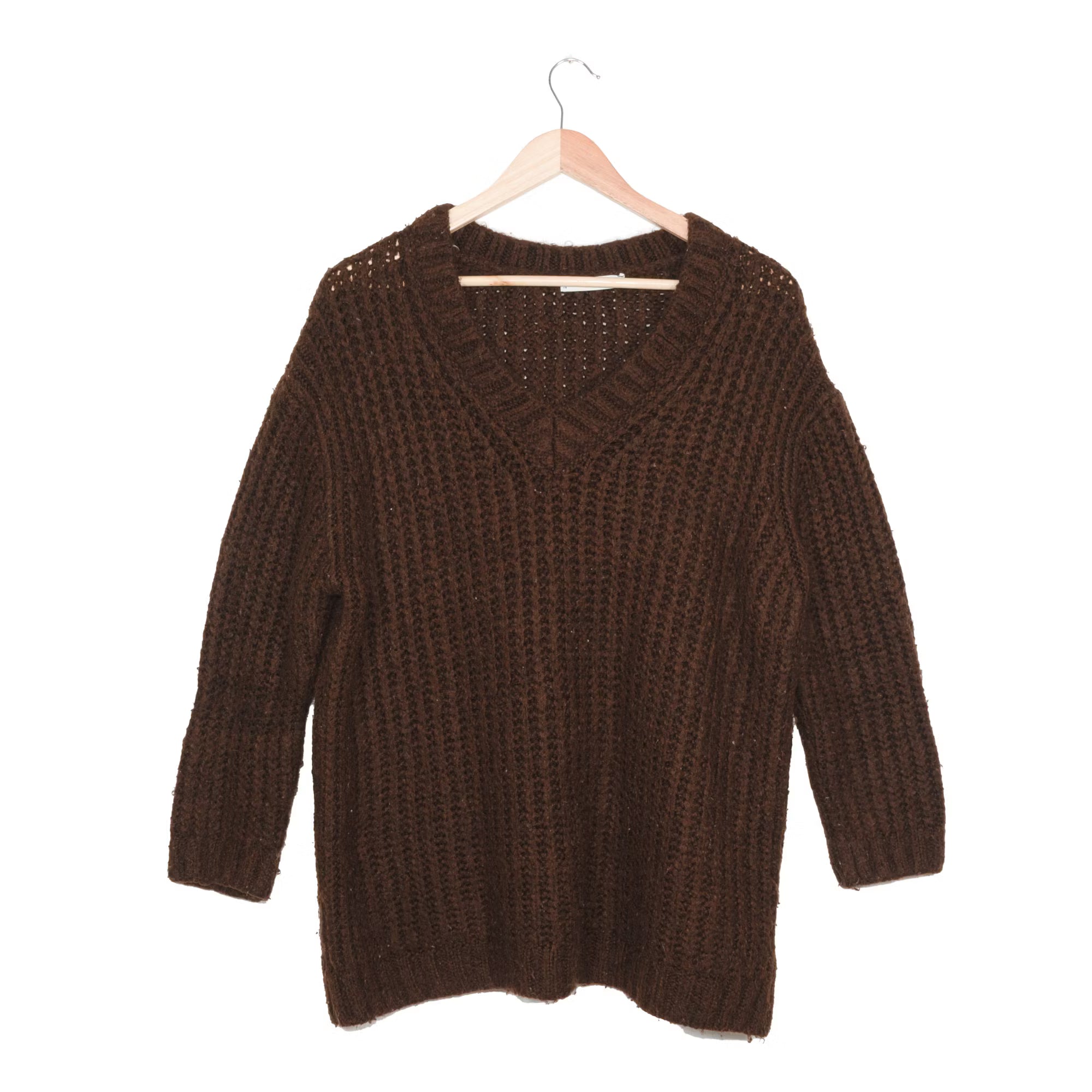 Brown Chunky Knit