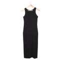 Black Sleeveless Midi