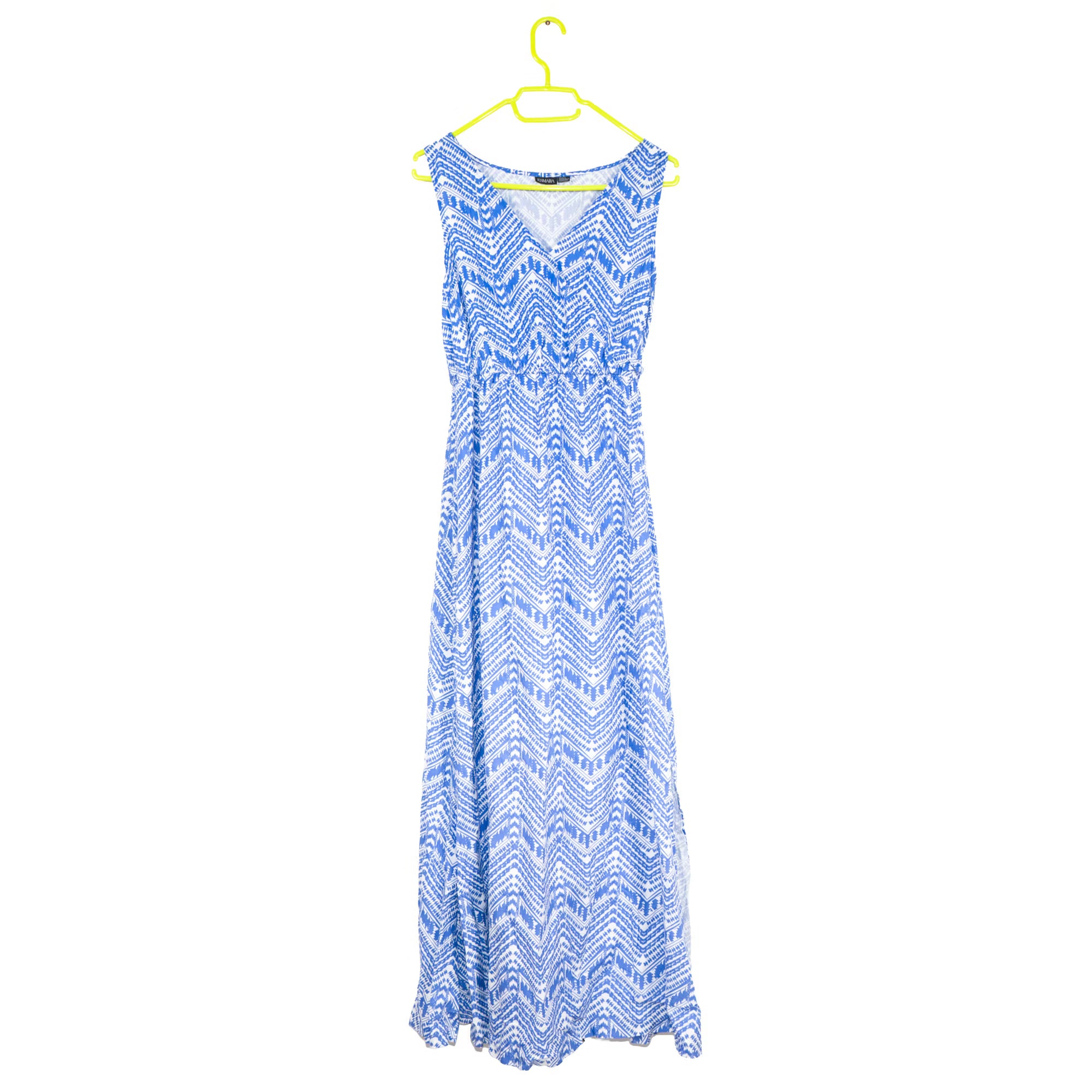 Blue Chevron Maxi