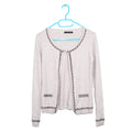 Cream Jewel Cardigan