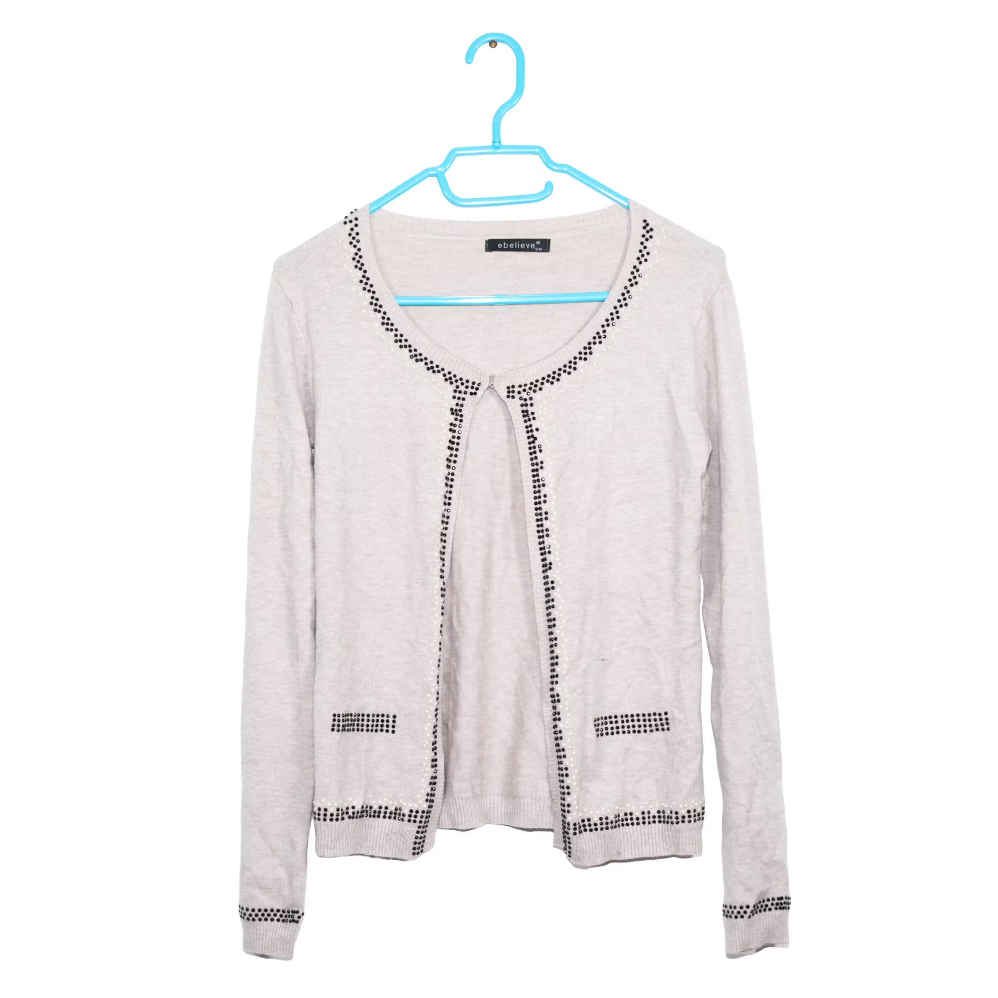 Cream Jewel Cardigan