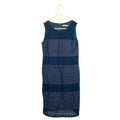 Navy Crochet Dress