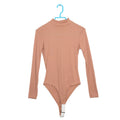 Nude Ribbed Bodysuit