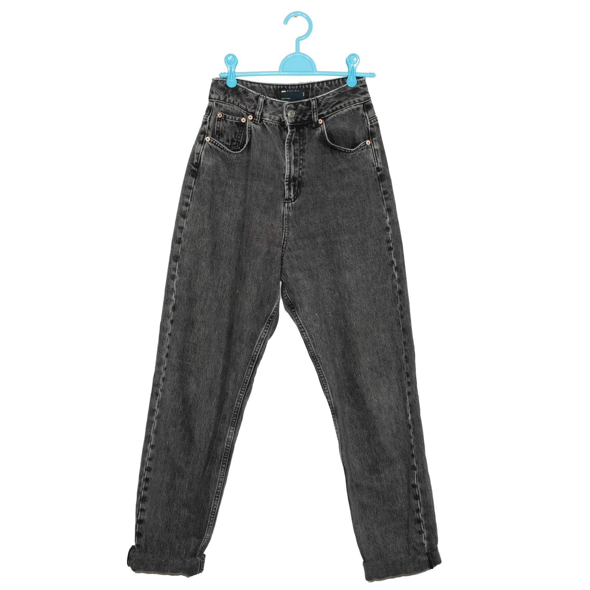 Grey Straight Jeans