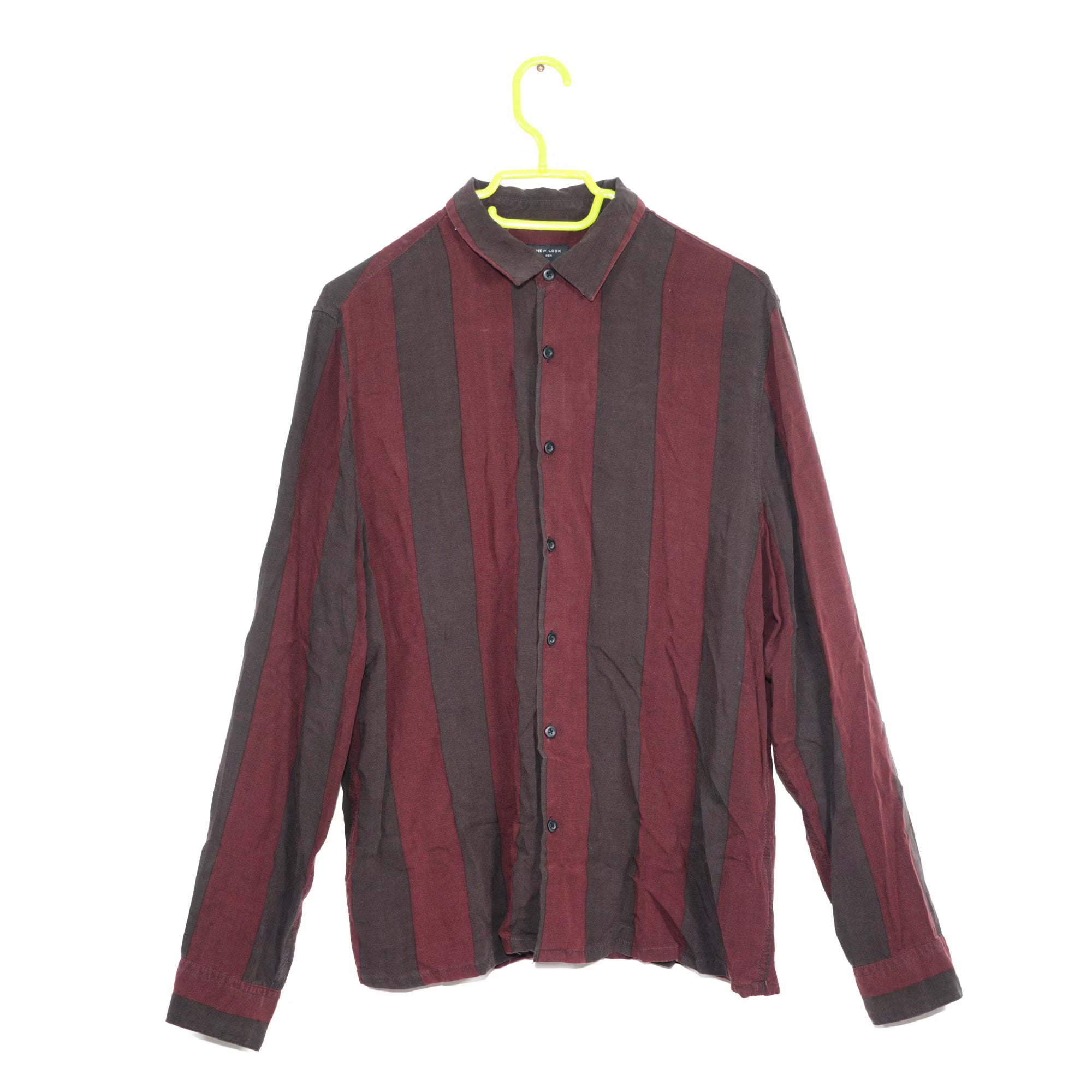Burgundy Stripe Shirt