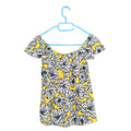 Yellow Floral Top