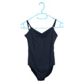 Black Ruched Bodysuit