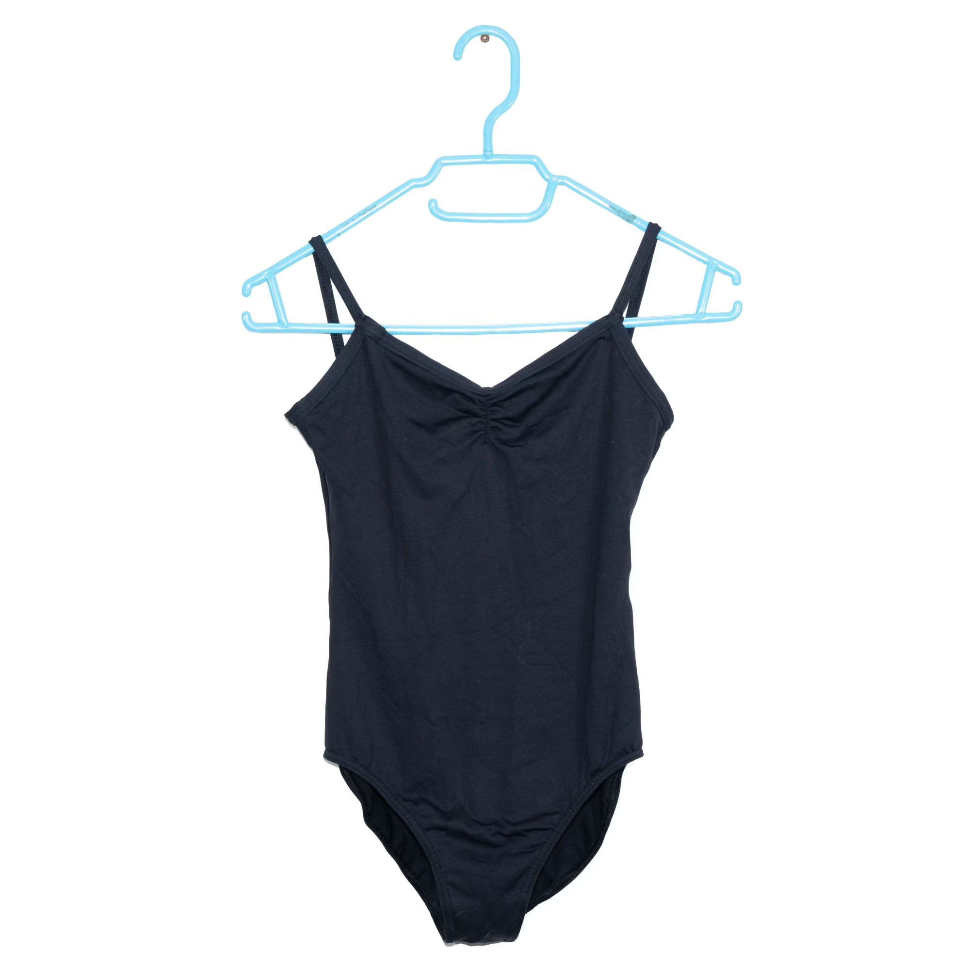 Black Ruched Bodysuit
