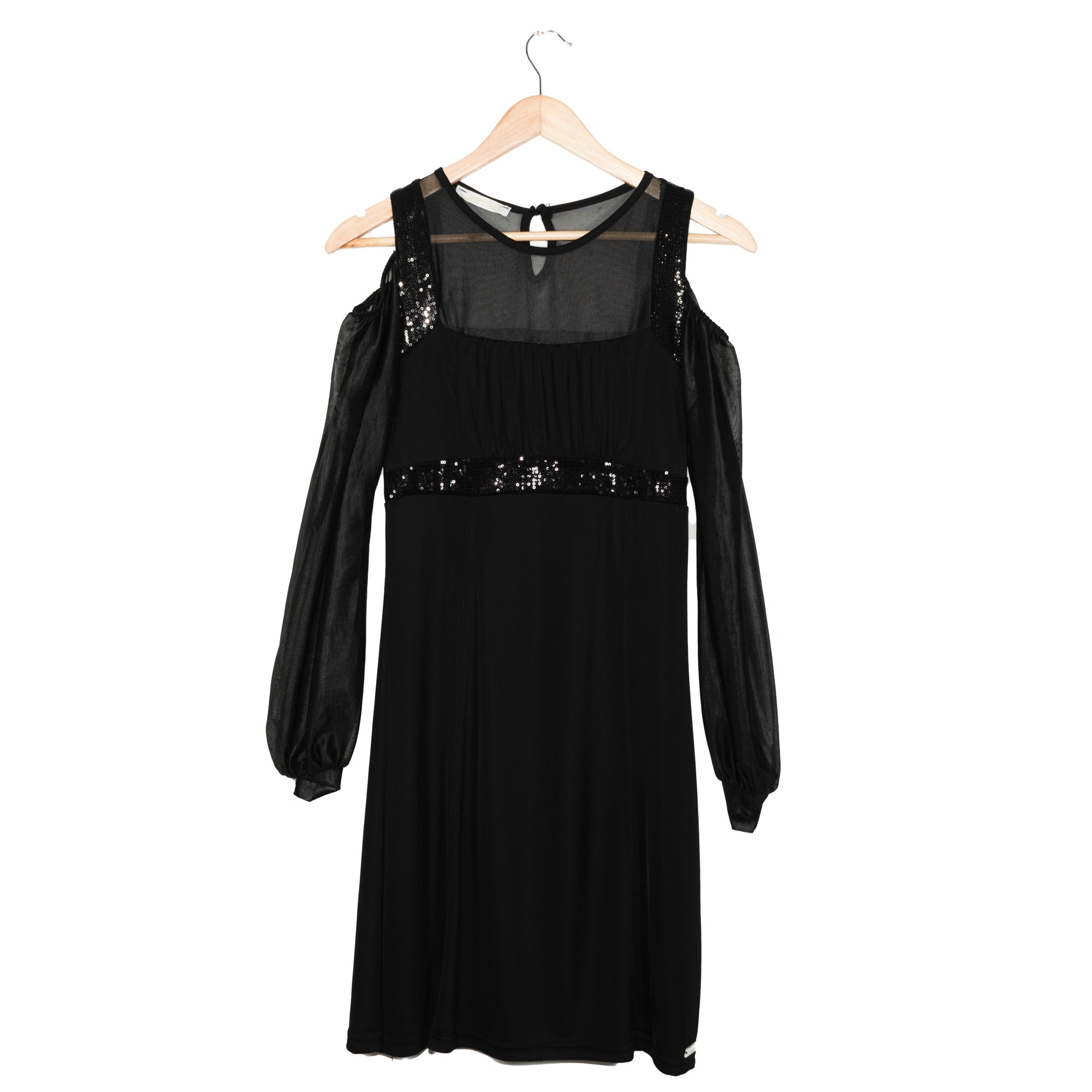 Black Sheer Dress