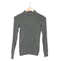 Grey Turtleneck Knit