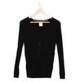 Black Slim Cardigan