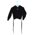 Black Wrap Cardigan