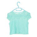 Mint Lace Top