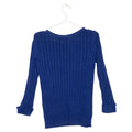 Blue Cable Knit