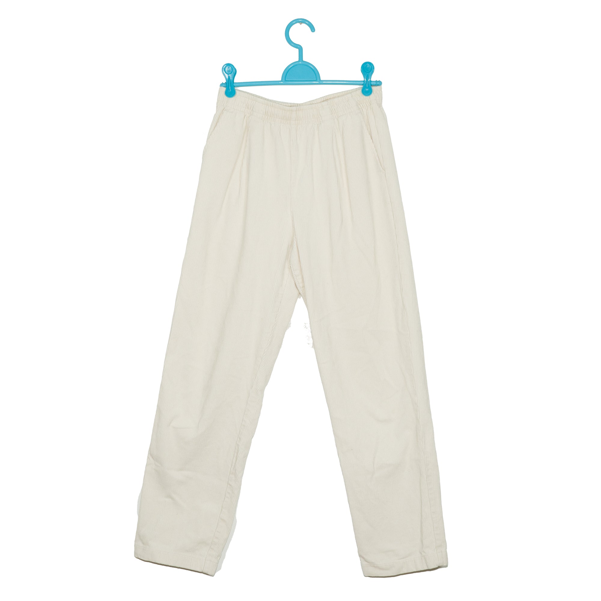 Cream Wide Trousers