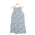 Blue Halter Dress
