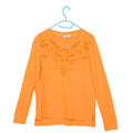Mustard Embroidered Top
