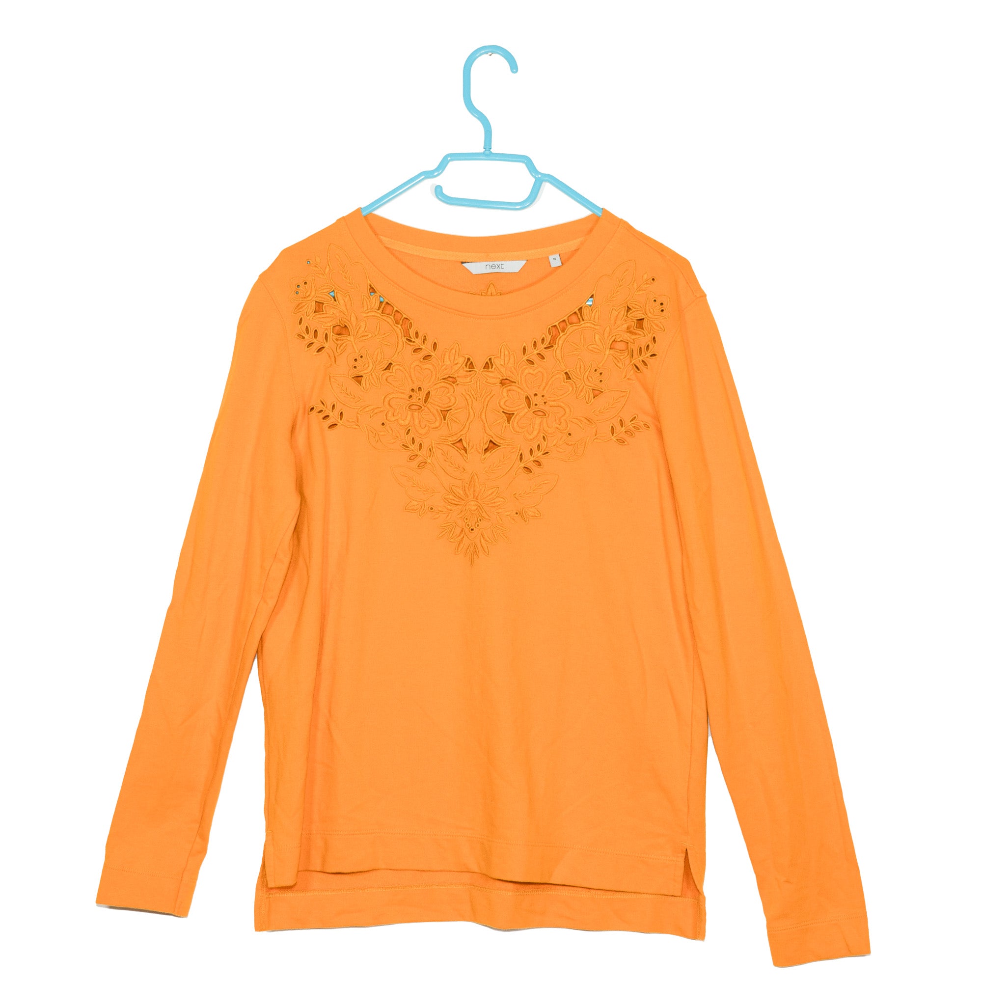 Mustard Embroidered Top