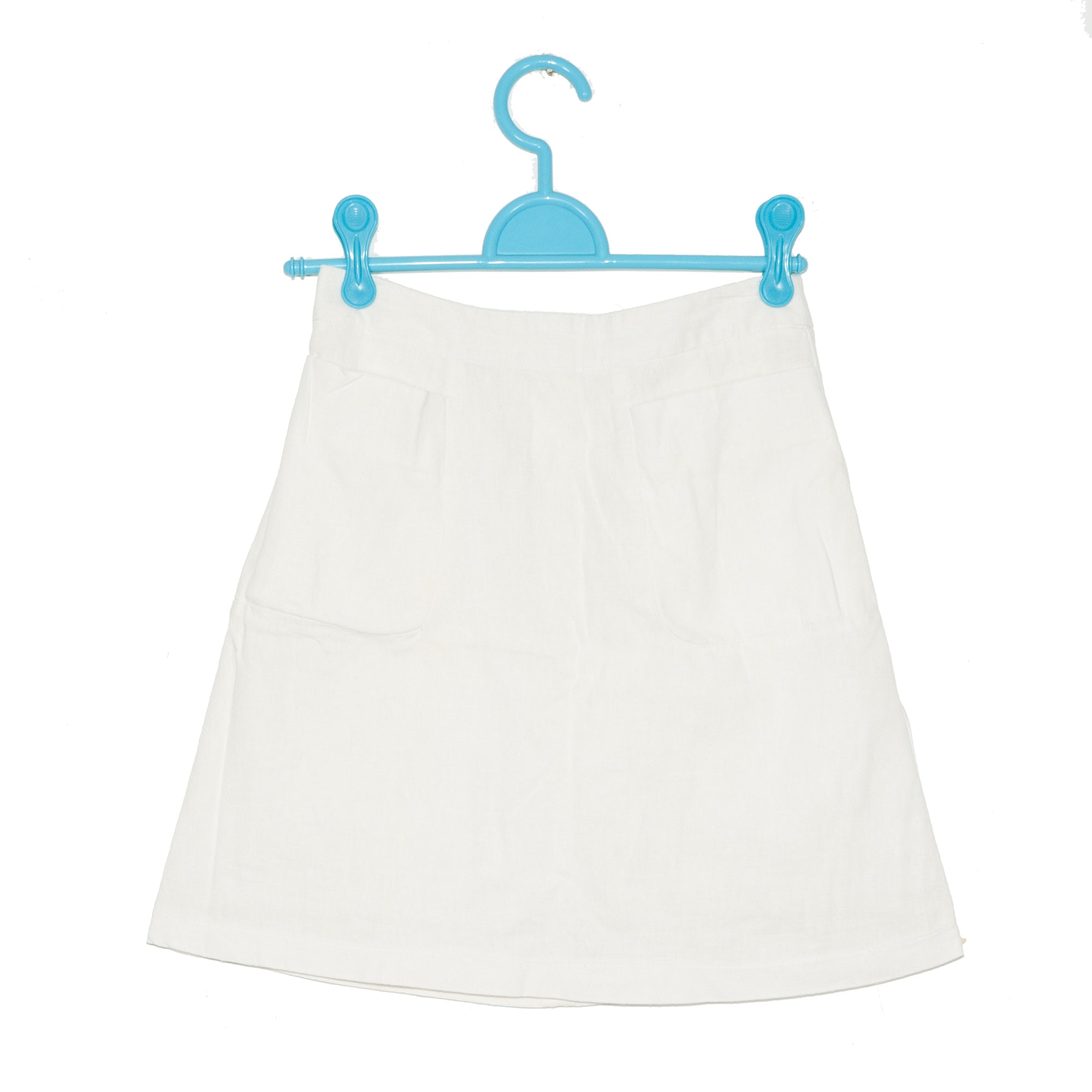 White Mini Skirt