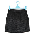 Black Glitter Skirt