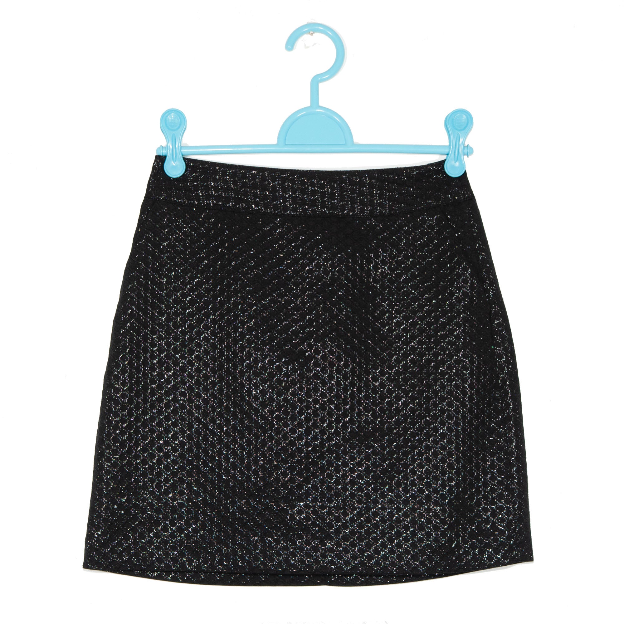 Black Glitter Skirt