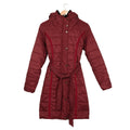 Burgundy Puffer Coat
