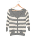 Striped Knit Cardigan