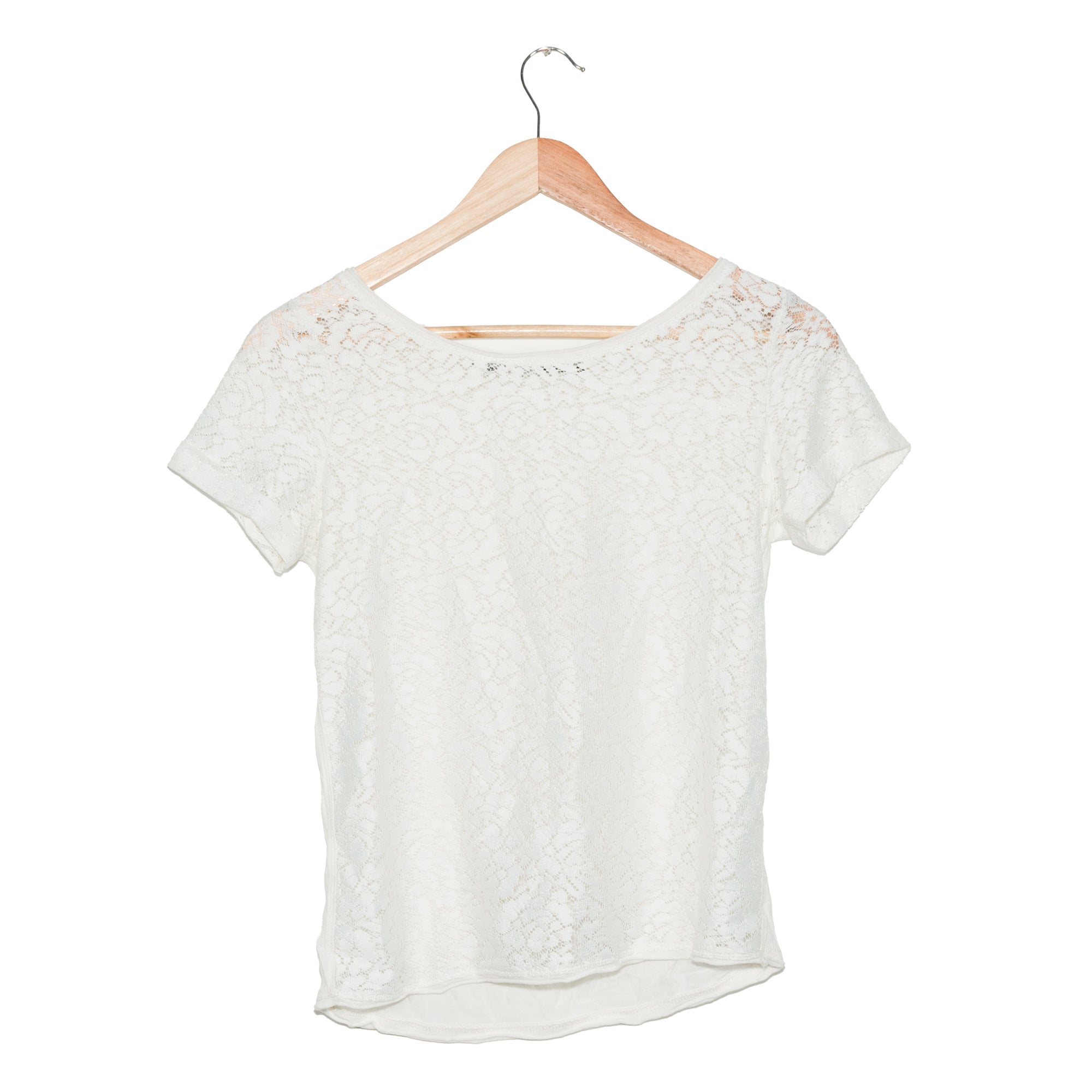 White Lace Tee