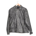 Grey Faux Leather