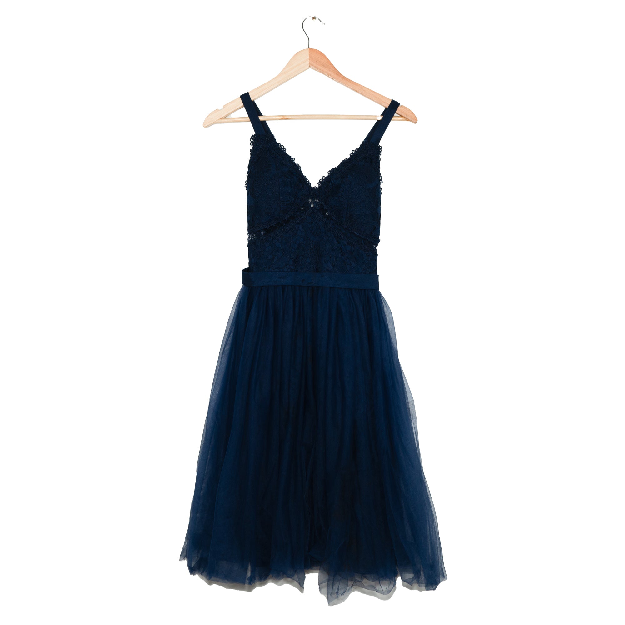 Navy Lace Dress