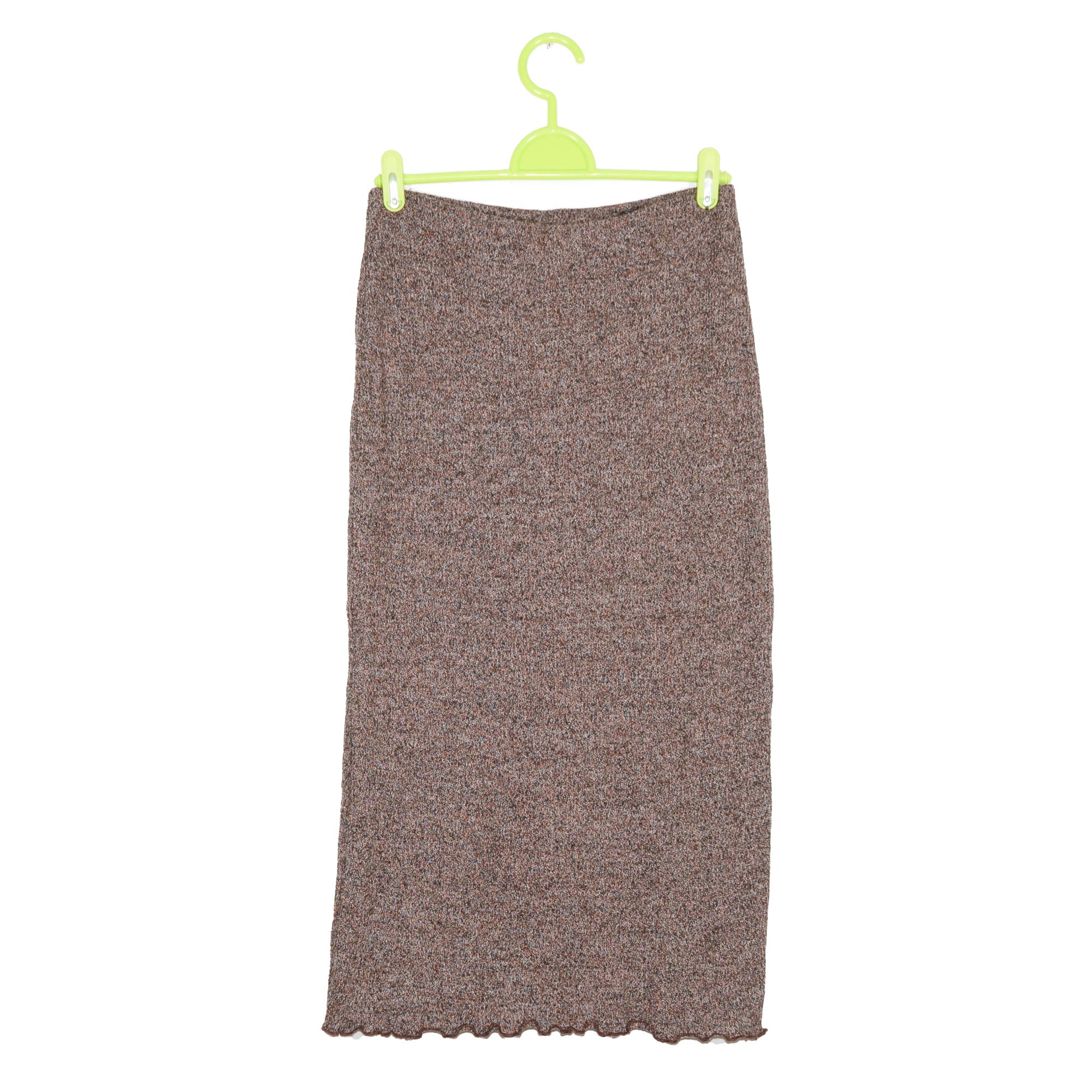 Brown Knit Skirt