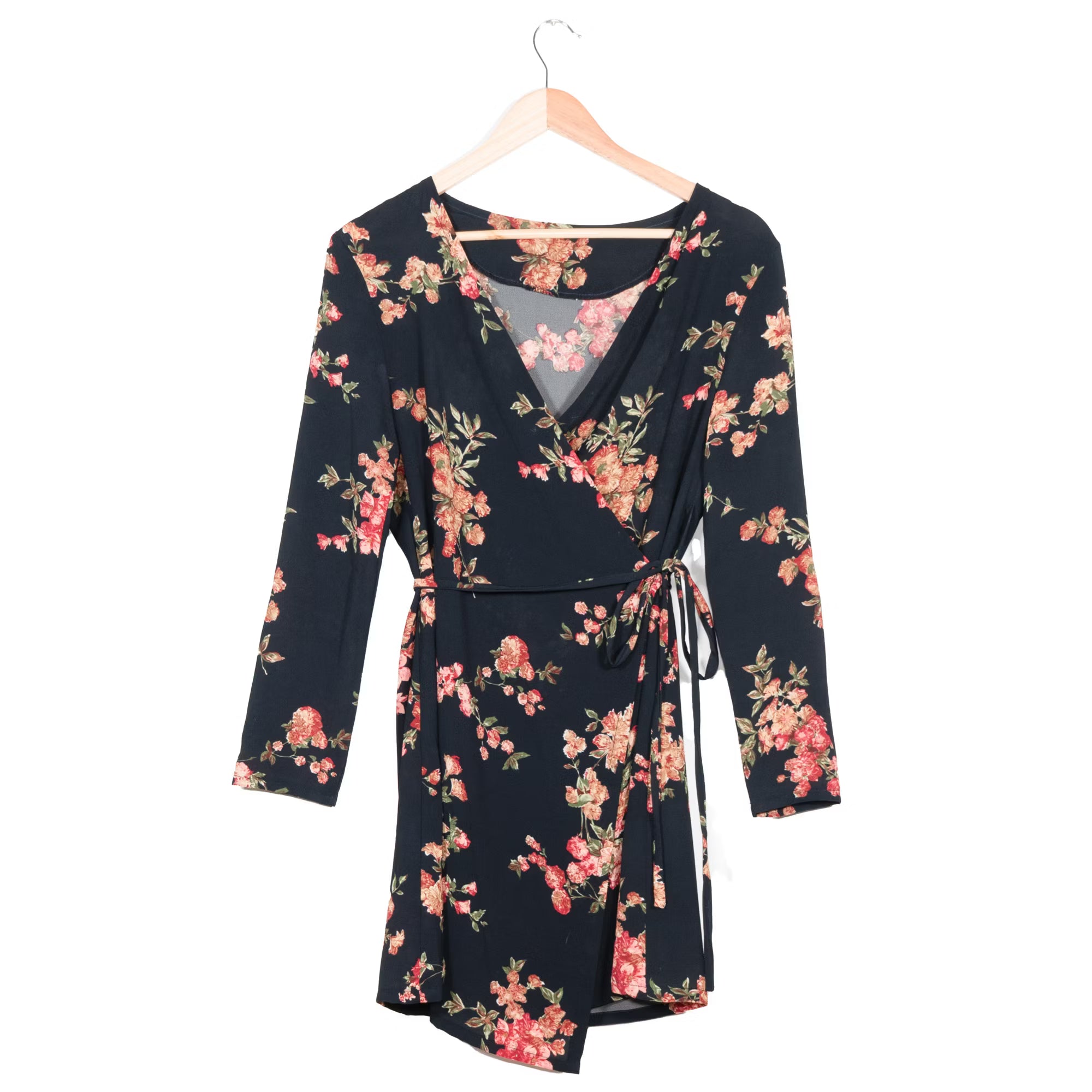 Floral Wrap Dress