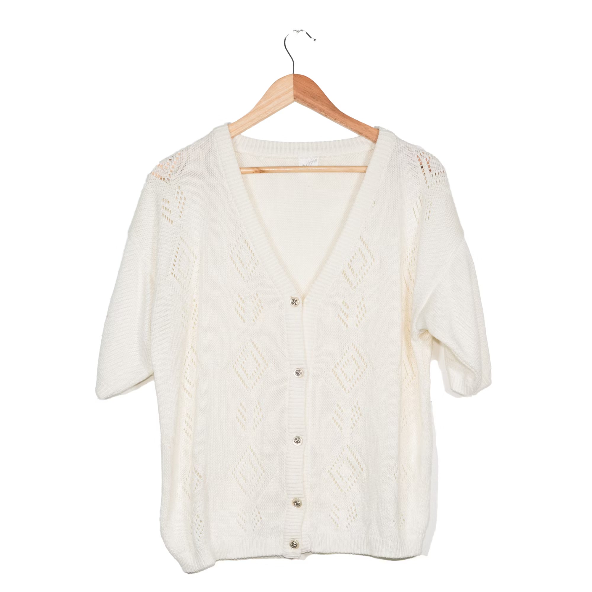 Cream Knit Cardigan