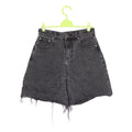 Black Denim Shorts